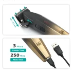 ماشین اصلاح موی سر و صورت وی جی آر مدل V-003 - Image 4