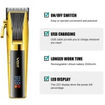 ماشین اصلاح مو صورت شارژی وی جی آر مدل V-177 - Image 5