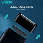 ماشین اصلاح موی صورت فویلی وی جی آر مدل V-390 - Image 9