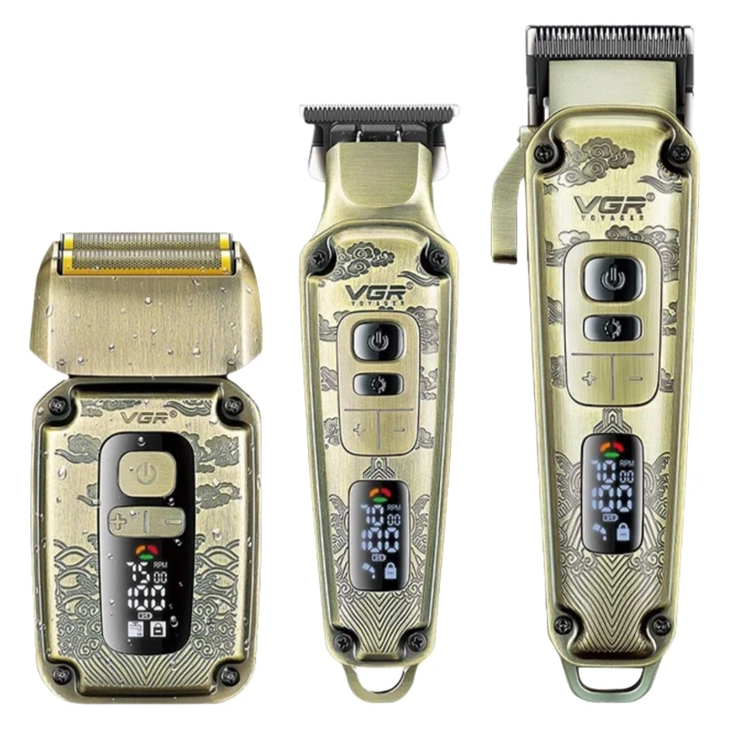 1 ماشین اصلاح موی سر و صورت وی جی آر مدل V-642 - Image 1