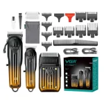 ماشین اصلاح موی سر و صورت شارژی وی جی آر مدل V-644 مجموعه سه عددی - Image 4