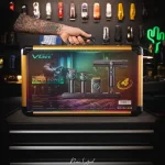 ست سشوار و ماشین اصلاح موی سر و صورت شارژی وی جی آر مدل Stepless pro مجموعه ۴ عددی - Image 4