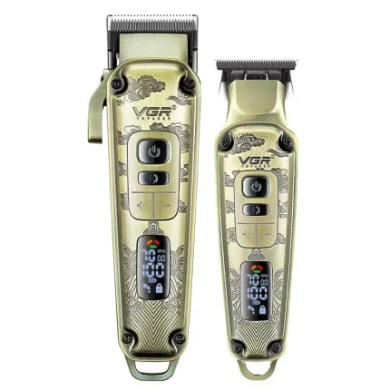 ماشین اصلاح موی سر و صورت وی جی آر مدل V-643 مجموعه دو عددی