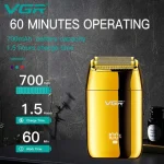 ماشین اصلاح موی سر و صورت وی جی آر مدل V-399 - Image 9
